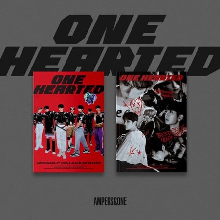 AMPERS&ONE - 2nd Single Album ONE HEARTED (Broken Ver + Heart Ver)