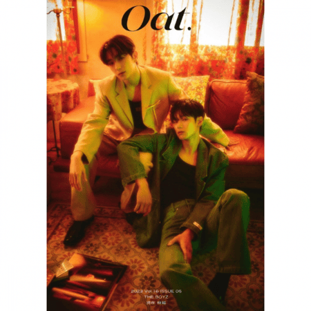 ‪OAT MAGAZINE 2023 TYPE A Cover THE BOYZ  Juyeon & Hyunjae Content THE BOYZ Juyeon & Hyunjae‬