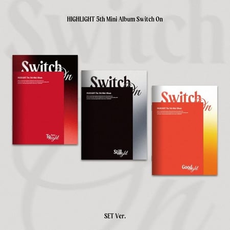 Highlight - THE 5TH MINI ALBUM Switch On (Ver.1 + Ver.2 + Ver.3)