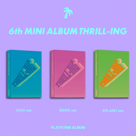 THE BOYZ - 6th MINI ALBUM THRILL-ING (Platform Ver) (Random Ver)
