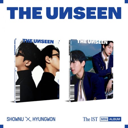MONSTA X SHOWNU X HYUNGWON - The 1st Mini Album THE UNSEEN (Random Ver)