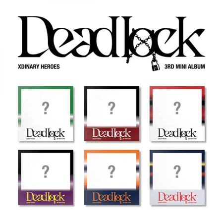 Xdinary Heroes - 3rd Mini Album Deadlock (COMPACT Ver) (Random Ver)