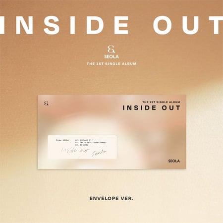SEOLA - The 1st Single Album INSIDE OUT (ENVELOPE Ver)
