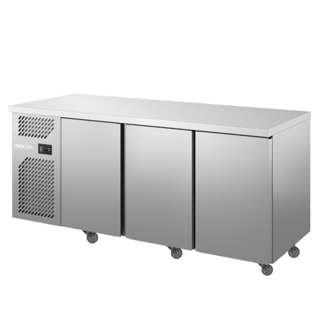 ثلاجة كاونتر ستيل 180 ايطالي