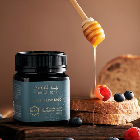 عسل مانوكا 25 umf - عسل مانوكا الأصلي - عسل مانوكا النيوزلندي