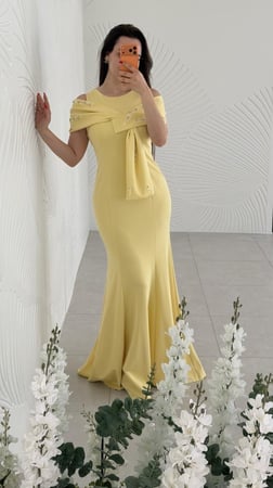 فستان طويل سهرة