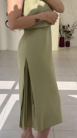 فستان قطعتين انيق وناعم