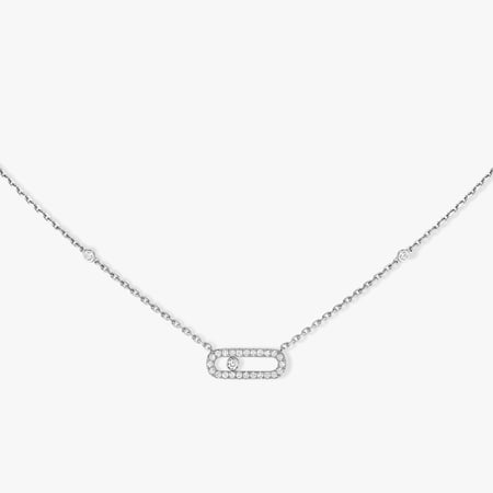 سلسال موف مع حبة الماس متحركه - محيط الماس