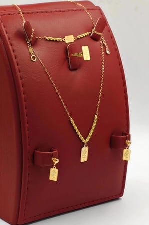 طقم ذهب عيار 21 - 21K Gold set