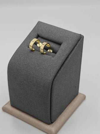 Earring 18K Gold - حلق عيار 18
