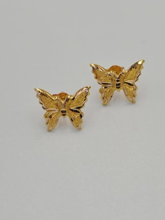 Butterfly Earring 18K Gold
