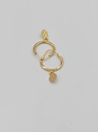 Earring 21k Gold - حلق عيار 21