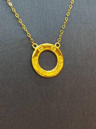 Necklace 21k Gold - عقد عيار 21k