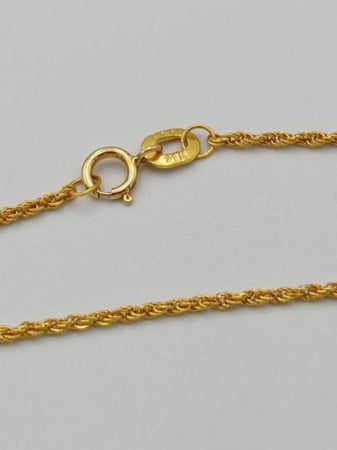 Tree Necklace 21K Gold