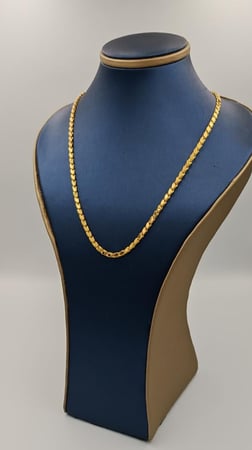 سلسال حلبي عيار 18 -Damascus Chain 18K
