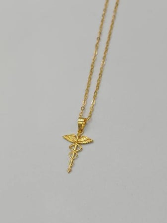 Medic Necklace 18K Gold