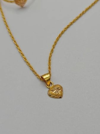 Set 18k Gold - عقد ذهب عيار 18