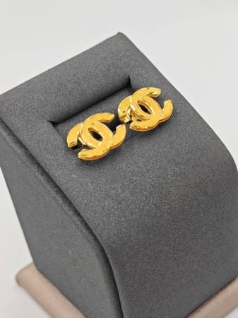 Earring 21k Gold - حلق عيار 21