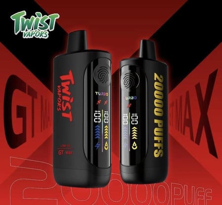 توست جي تي ماكس 20000 - Twist Vapor Gt Max 20mg