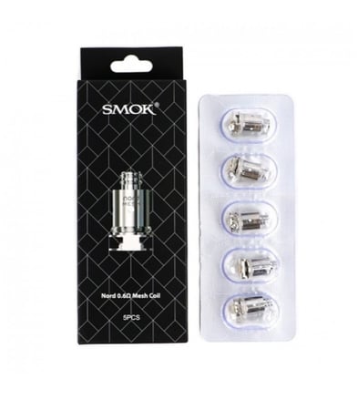 كويلات نورد مش و عادي SMOK nord mesh & Regular DC.