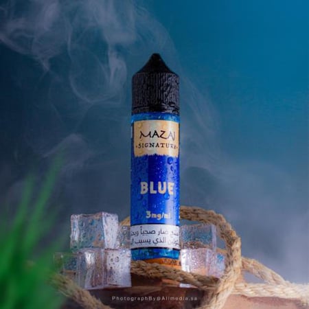 مزاج سيجنتشر بلو ايس 60 مل - Mazaj Signature Blue Ice 60ml