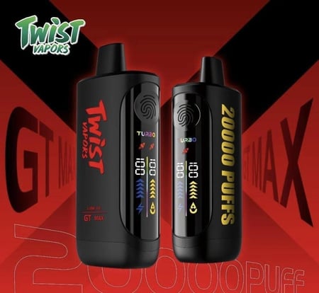 توست جي تي ماكس 20000 - Twist Vapor Gt Max 50mg