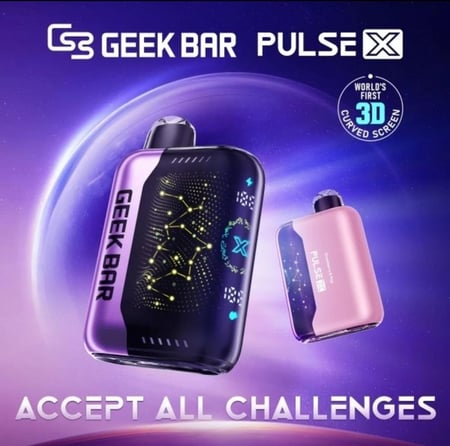 قيك بار بلس اكس 25000 - Geek Bar Pulse X 50mg