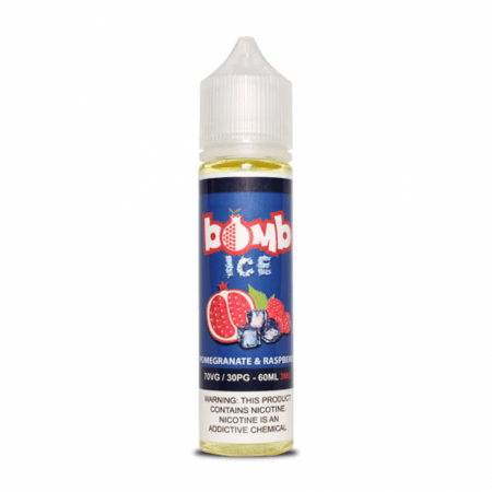 بومب توت رمان ايس - bomb pomegranate& raspberry ice