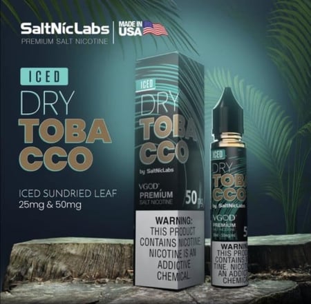 في قود دراي توباكو ايس - Vgod Dry Tobacco Ice 30ml
