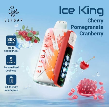 الف بار ايس كينق 30000 - Elfbar Ice King 50mg