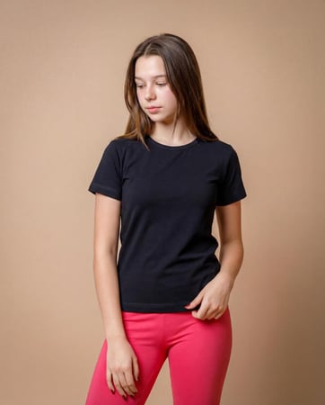 توب نص كم دائري بناتي شبابي