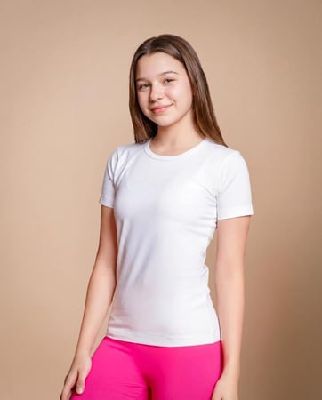 توب نص كم دائري بناتي شبابي