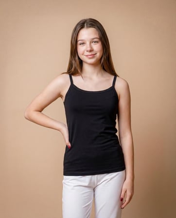 توب نص كم دائري بناتي شبابي