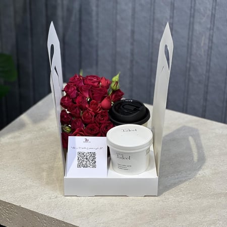 قهوه وحلا وورد