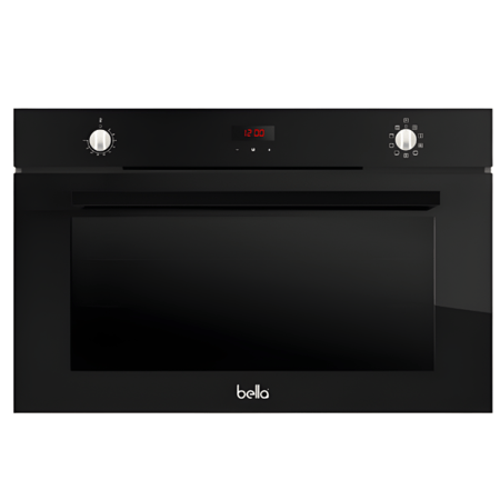 فرن بيلا كهرباء 8 وظائف مقاس 90 سم أسود – B90EDBL