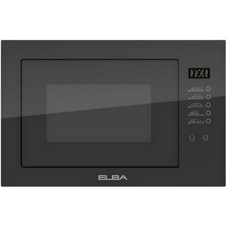 مكرويف البا 28 لتر أسود لمس مع ساعة وشواية – TOUCH28