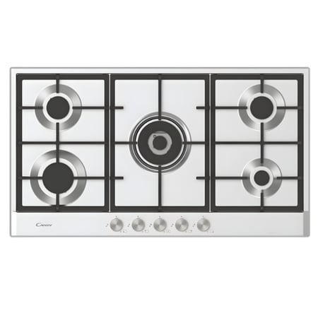سطح طهي كاندي 90 سم بـ 5 عيون مع مفاتيح أمامية – موديل CHG938WPX
