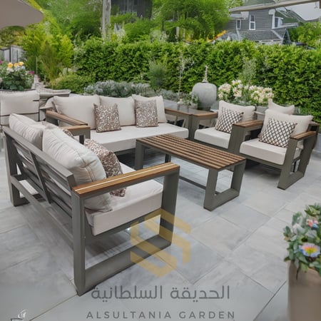 طقم ألومنيوم7 مقاعد