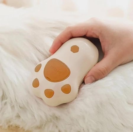 فرشاة بخار للقطط والكلاب USB الوان متعددة (pink-coffee)