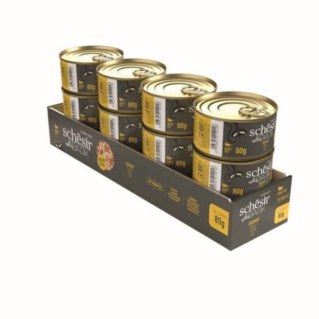 شيزر افتر دارك بالدجاج باتيه  80 جرام Wholefood Adult Cat Chicken 80g