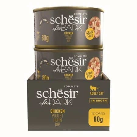 شيزر افتر دارك بالدجاج باتيه  80 جرام Wholefood Adult Cat Chicken 80g
