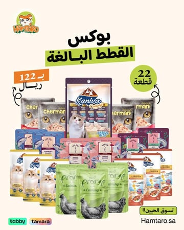 بوكس التاسيس لقطط البالغة