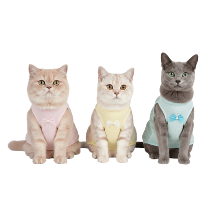 ملابس قطط مختلفة
