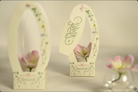 توزيعات العيد زهري  .