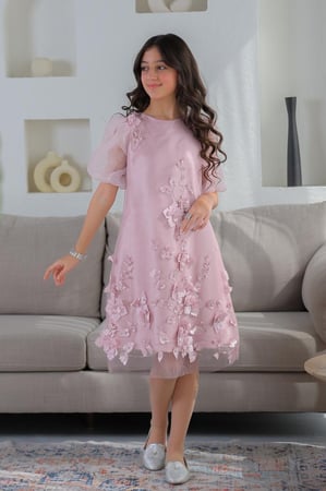 فستان سهرة بناتي مورد S0943