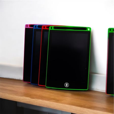 لوح كتابة باليد بشاشة LCD بحجم 8.5 بوصة بأربع ألوان مختلفة