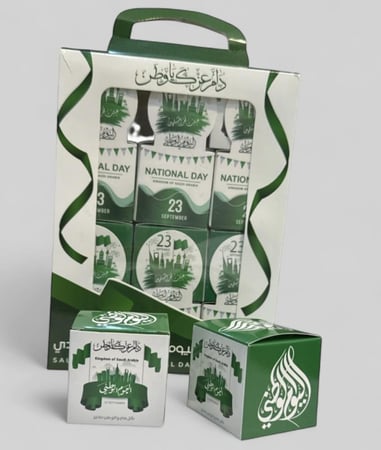 بوكس توزيعات اليوم الوطني السعودي (12) حبة