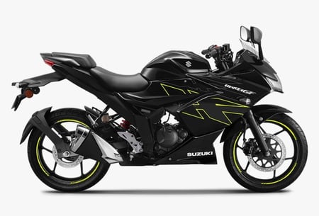 دراجة Suzuki Gixxer 150SF موديل 2025 اللون الاسود (جديد )