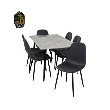 طاولة طعام سيراميك مع كراسي