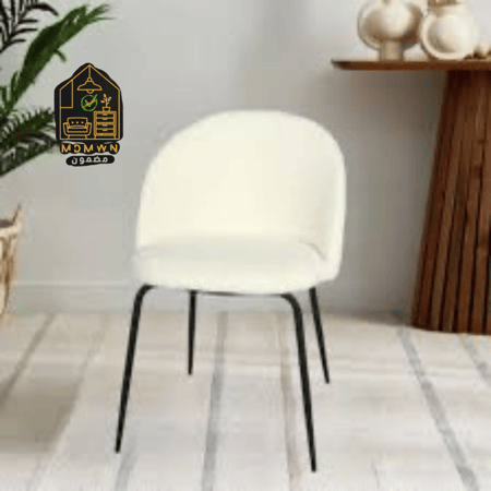 كرسي مريح لون ابيض